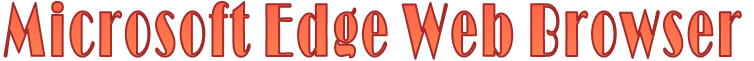 Microsoft Edge Web Browser